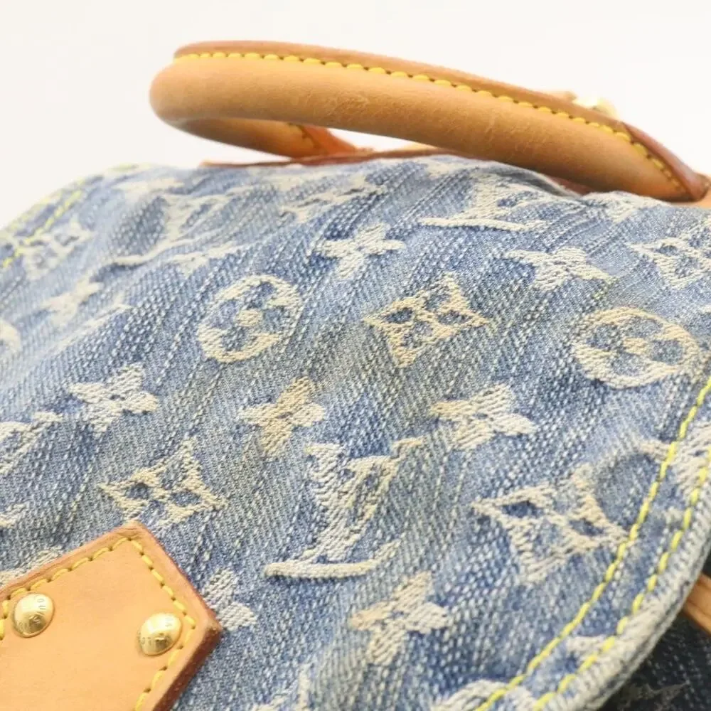 Louis Vuitton Monogram Denim Sac A Dos GM Backpack Blue